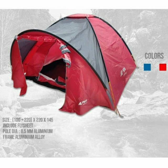 Tenda Rei Kerinci B Kapasitas 5 - 6 Orang Original