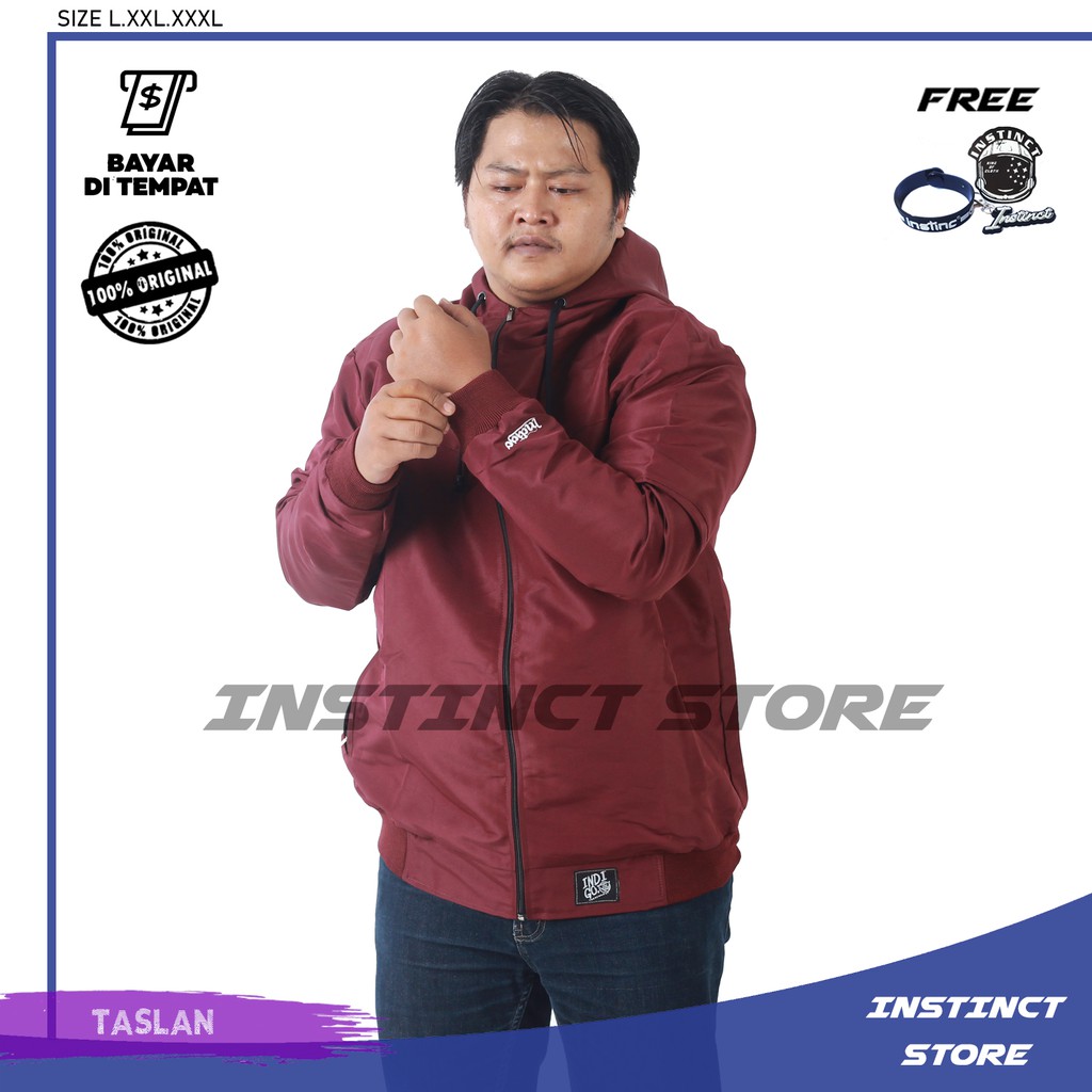 INSTINC JAKET PARASUT JUMBO WATERPROOF