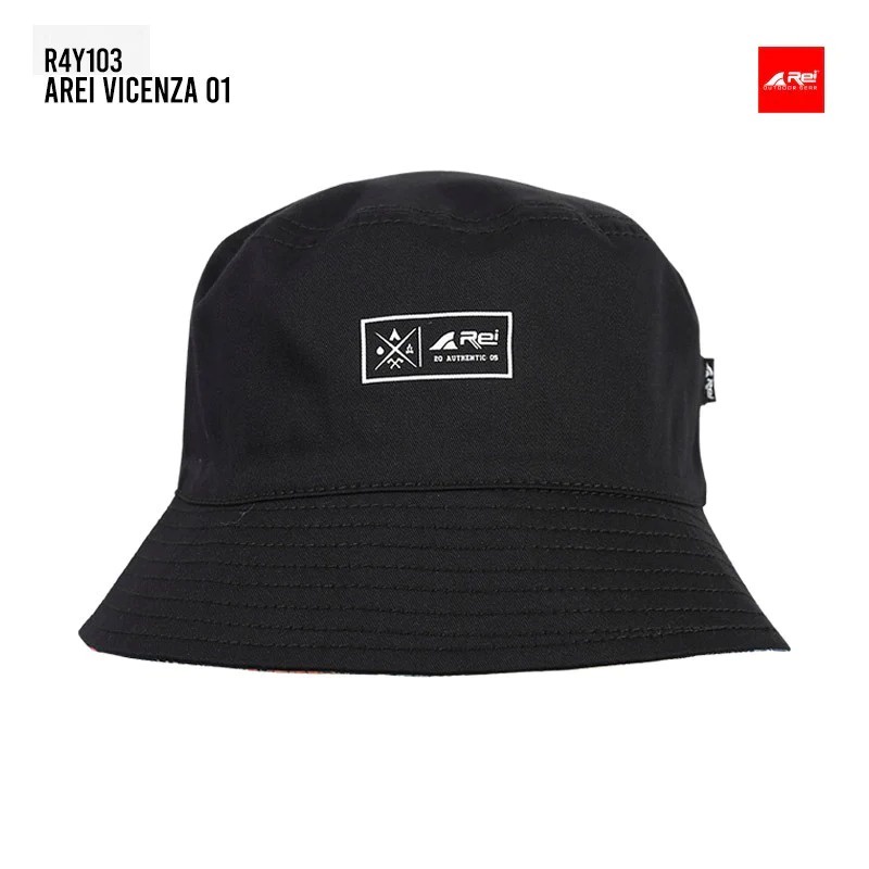 Bucket Hat Rei Vicenza 01 Arei Outdoorgear 100% Original - Topi Bolak Balik