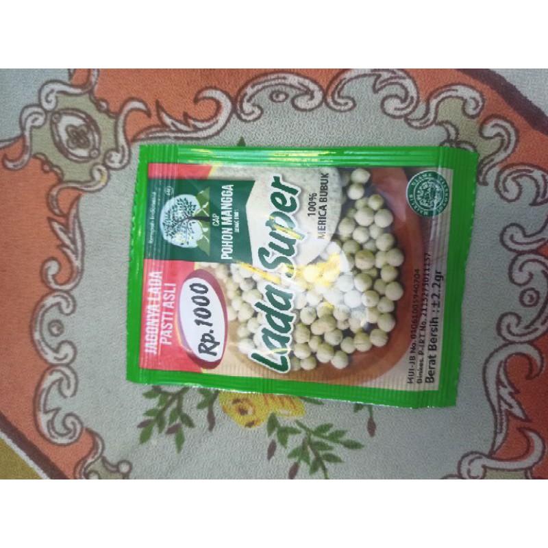 

bubuk lada super 1000 cap pohon mangga