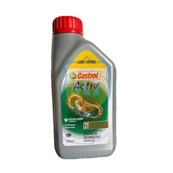 Oli Samping Castrol Activ 2T Low Smoke 700 ml