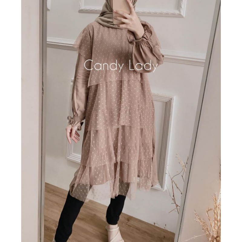 Atelier Tunik Organza by Candy Lady Store