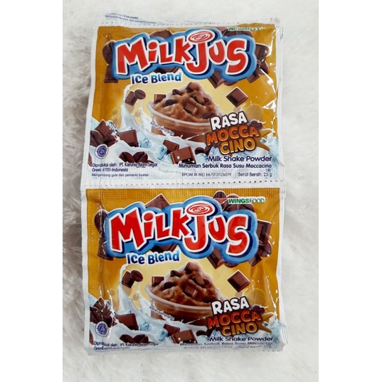 Milkjus ice blend renceng 25 gr x 10 pcs