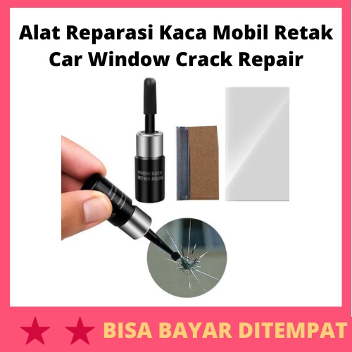 Jual Alat Reparasi Kaca Mobil Retak Car Window Crack Repair / Set Paket Alat Reparasi Perbaikan ...