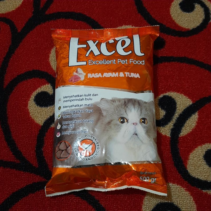 Pakan kucing Excel