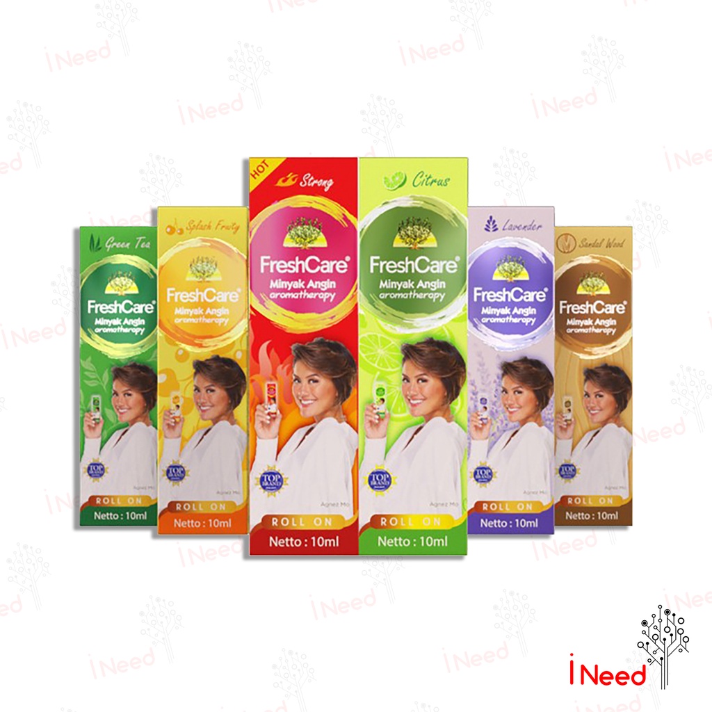 (INEED) FRESHCARE Minyak Angin Aromatherapy 10 ml