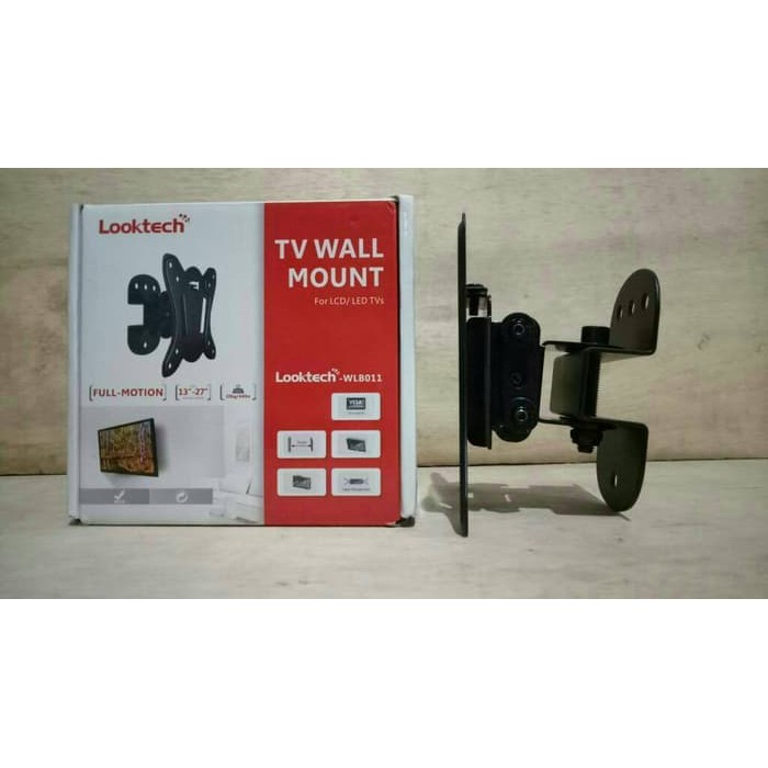 Bracket LED TV 19&quot;s/d27&quot; Swivel 4 Arah ori