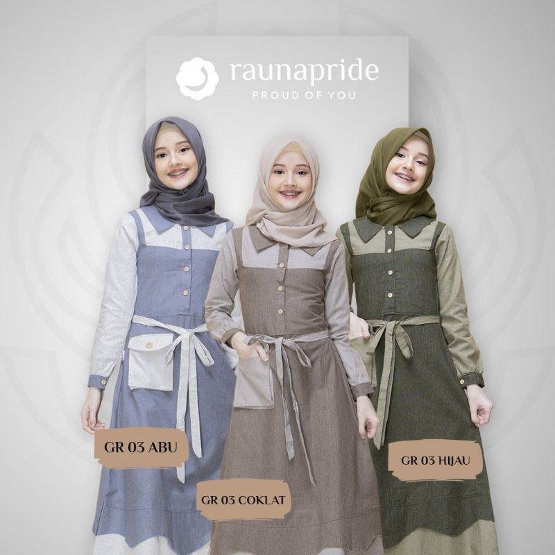 GR 03 - DISKON GAMIS REMAJA RAUNA RAUNAPRIDE TERBARU
