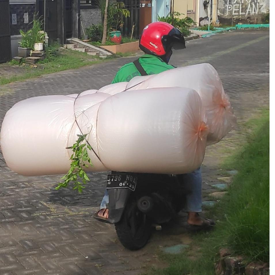 

{TERMURAH_SIAP KIRIM] Bubble Warp Roll Gulungan Putih Murah COD (KODE J1600)