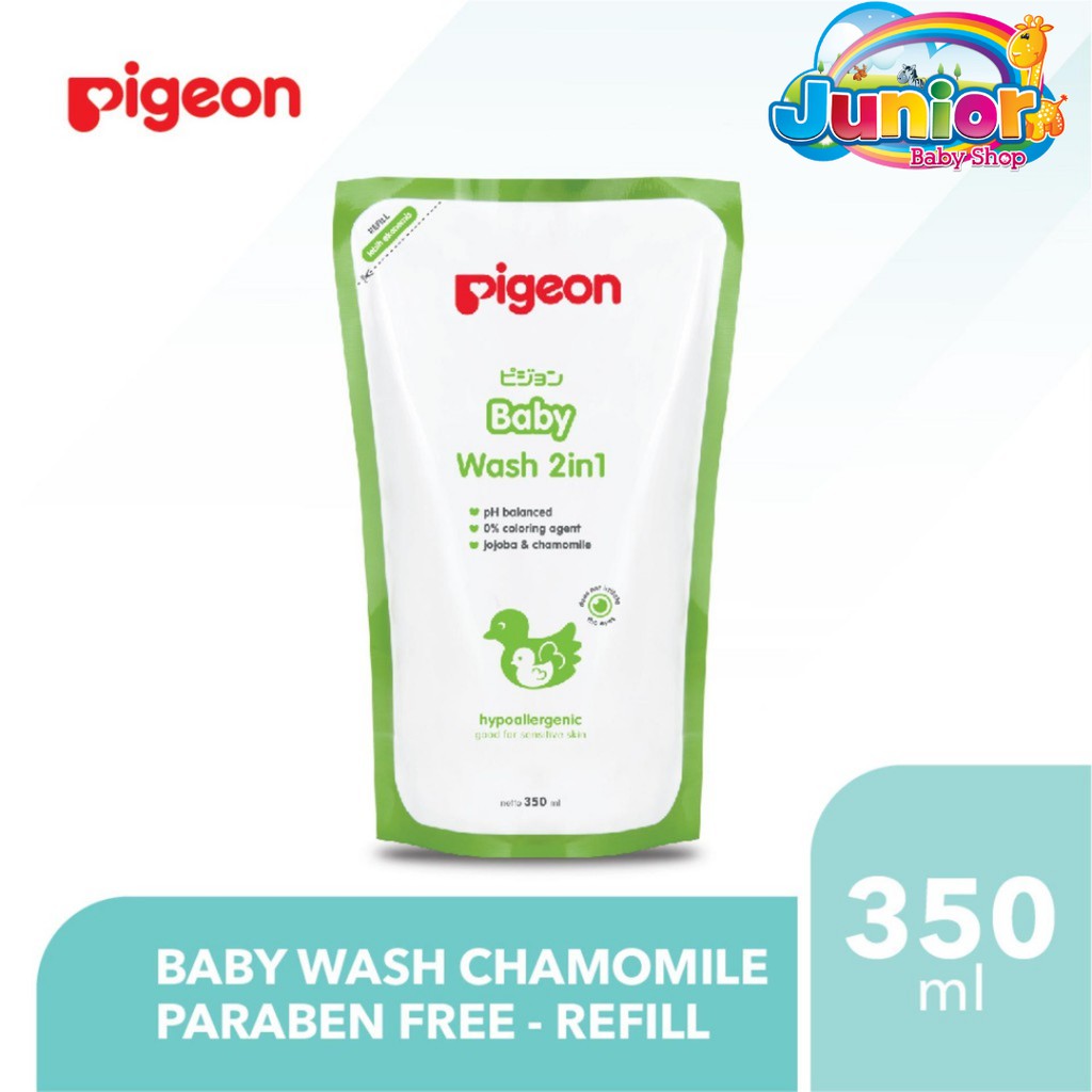 Pigeon Baby Wash Chamomile Refill 350ml/600ml