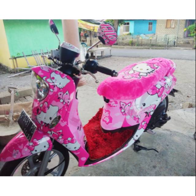 20 Trend Terbaru Gambar Stiker  Motor Hello  Kitty  Aneka 