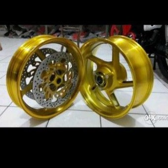 Velg Double Disc (5,5 Inch) Kawasaki Ninja 250 FI / Z 250 / R 25 Delkevic