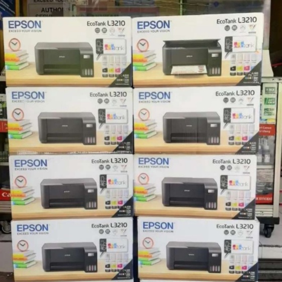 PRINTER Epson L3210 L 3210 EcoTank All-in-One TINTA ORIGINAL Resmi 2TH