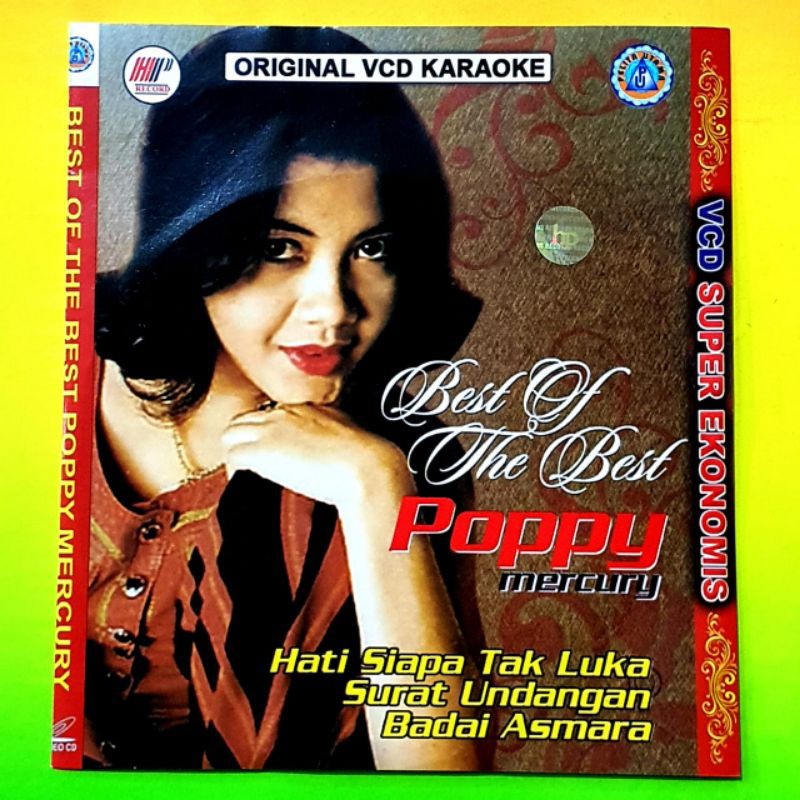KASET VIDEO MUSIK LAGU KARAOKE POPPY MERCURY VOCAL ON OF AKTIF-LAGU POP INDONESIA LAWAS NOSTALGIA