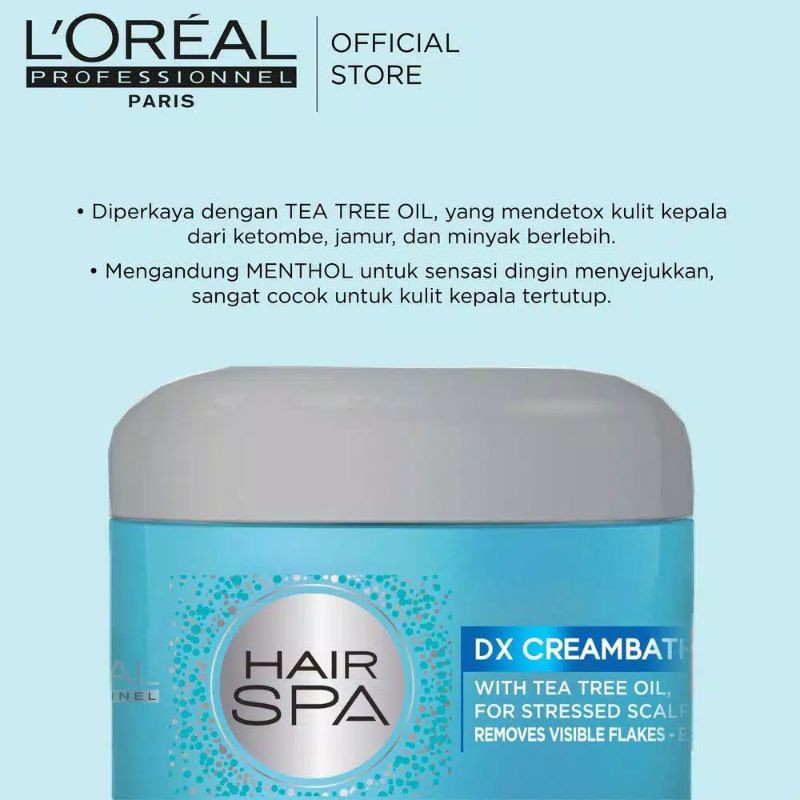 L'OREAL SPA DX CREAMBATH 500GR