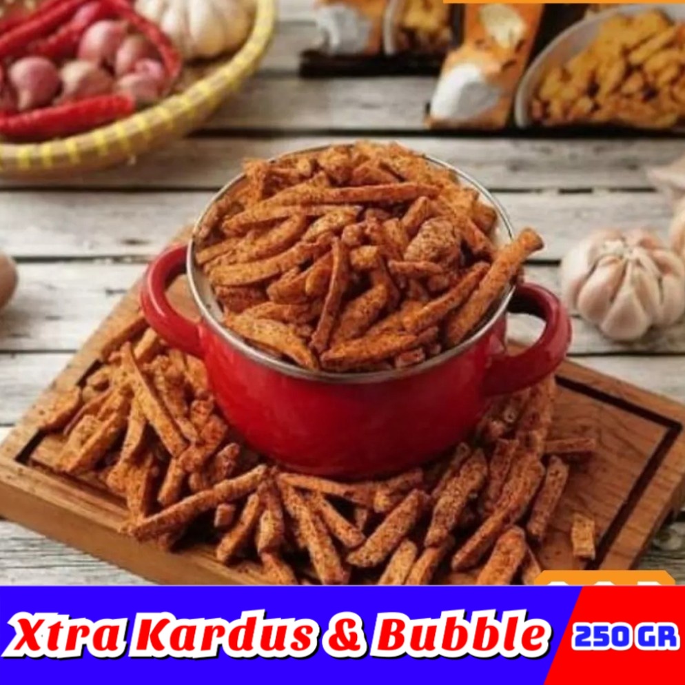 

Snack Kiloan Basreng Stik Pedas 250gr / basreng pedas - basreng Gurih - Raos Rasa