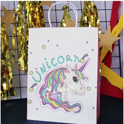 

JGO KANTONG paper bag unicorn dus tas hang bag murah ulang tahun