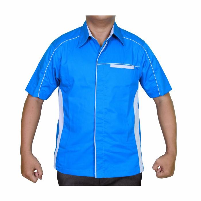 Seragam | Baju Kerja Murah Tangan Pendek Kemeja Kantor Seragam Karyawan Perusaha