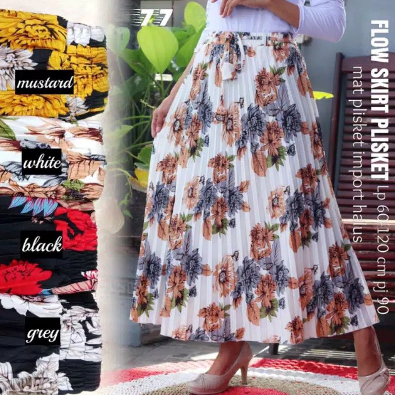 New Bestseller Rok Plisket Premium  Motif | Rok Plisket Premium