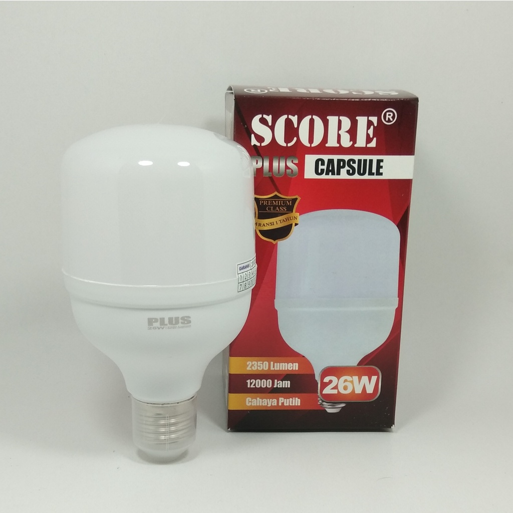 Score Plus Lampu LED Capsule 26 Watt - Cahaya Putih