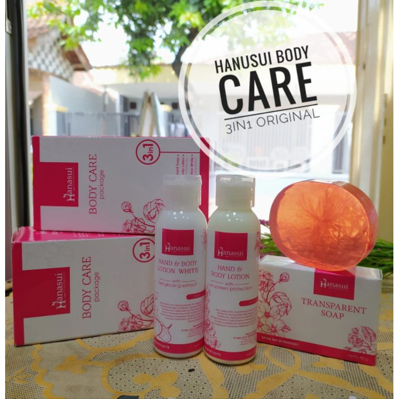 Hanasui bodycare / hanasui bodycare 3 in 1