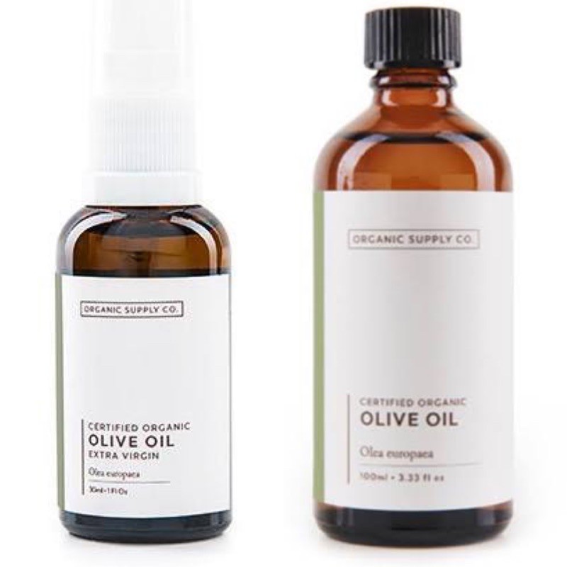 CLEARANCE SALE: Organic Supply Co. Extra Virgin Olive Oil 100ml, 30ml