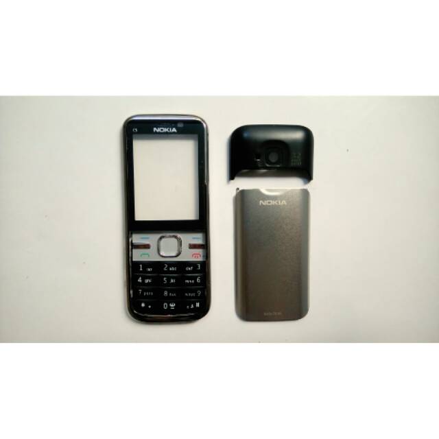 Casing nokia c5 c5-00 hitam