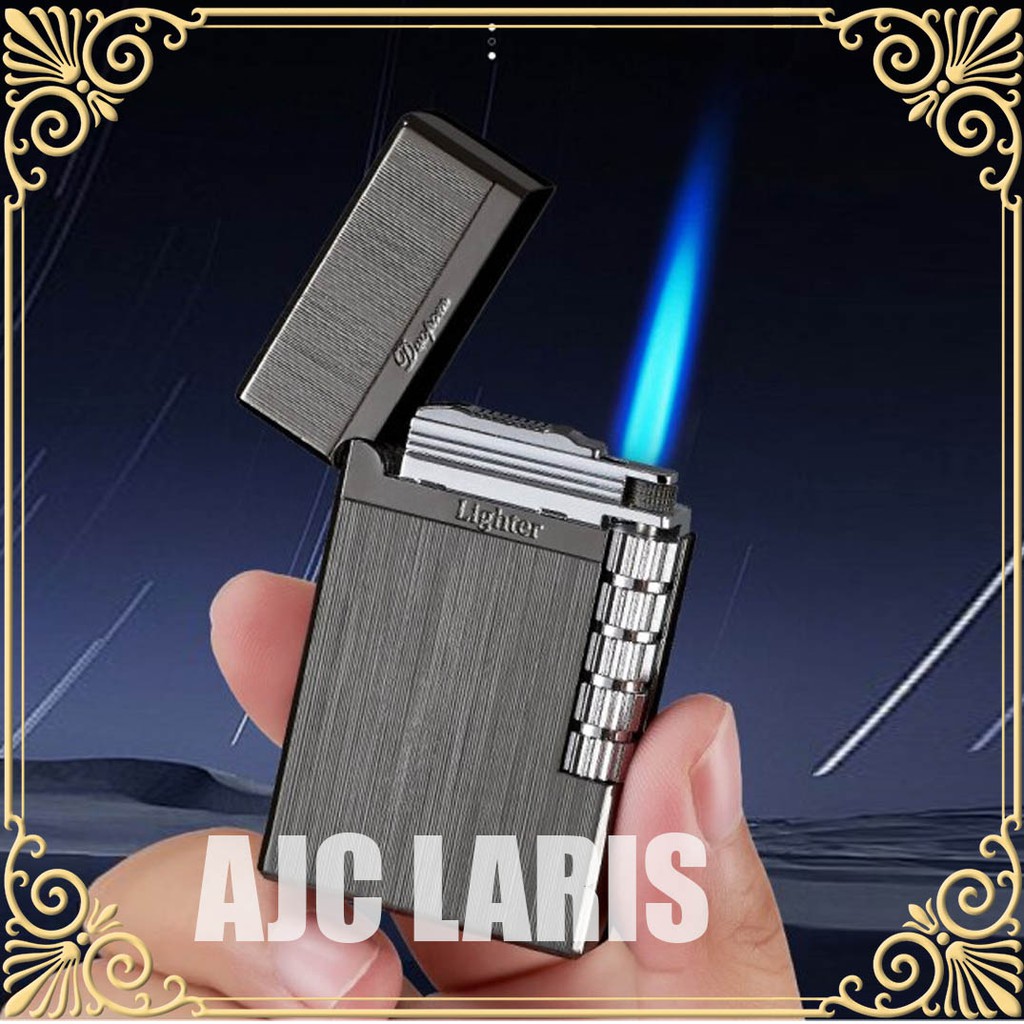 MANCIS KOREK API GAS BARA LAS MODEL DENTING DUPON LIGCHTER