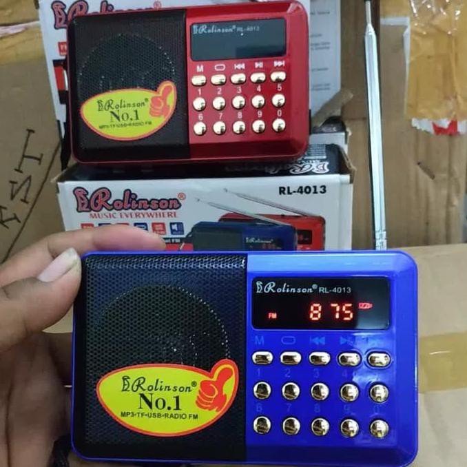 Speaker Al-Quran Digital Murottal 30Juz/Speaker Rolinson - Biru Sku 7852