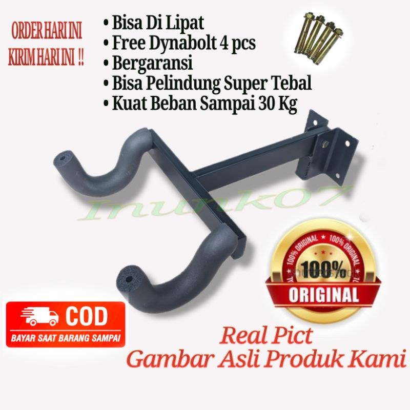 PALING MURAH GANTUNGAN SEPEDA DI TEMBOK BISA DI LIPAT || CANTOLAN SEPEDA