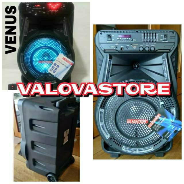 HT 8880 UKM JUPITER / VENUS Speaker Portable Wireless Meeting Asatron 12inch