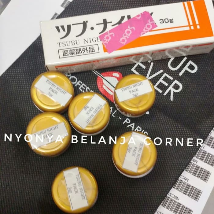 

TSUBU NIGHT PACK ( MILIA - OIL BUMPS REMOVER ) FOR SHARE 3grams