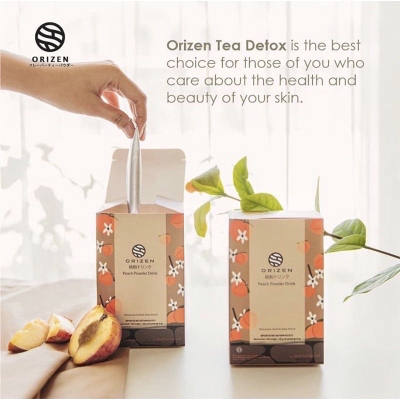 

Orizen peach tea