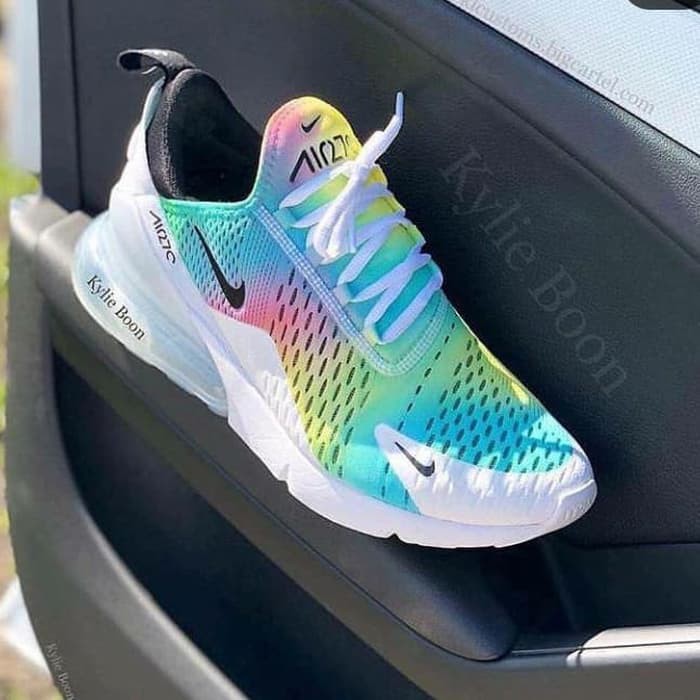 nike with rainbow