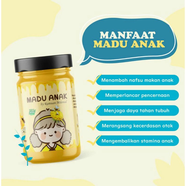 

MADU ANAK • SARI KURMA+MULTI VITAMIN by RAMUAN MILENIAL