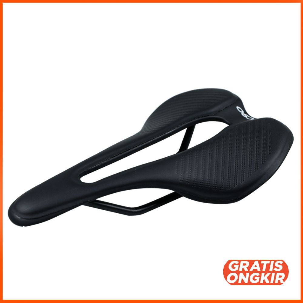 Jok Sadel Sepeda Bike Saddle Fiber PU Leather Ultralight EC90