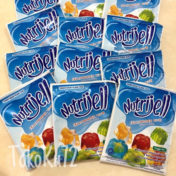 

rg201tg Nutrijell Jelly Plain 15 Gr Per Box Isi 12 Pcs Xz20X1Z11