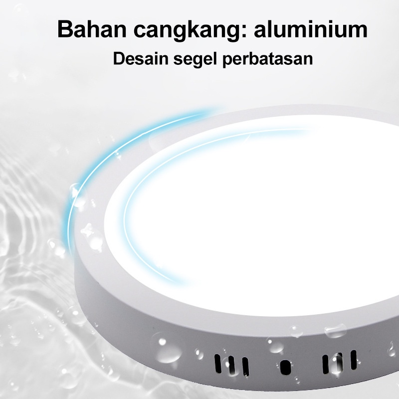 Golden LED PANEL LIGHT LAMPU DOWNLIGHT PANEL LED 6W 12W LAMPU LED RATA PLAFON INBOW BULAT &amp; KOTAK LED DOWNLIGHT PUTIH KUNING