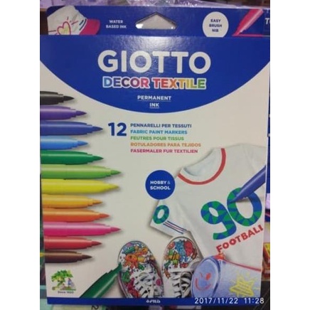 

Giotto Decor Textile Isi 12 pcs