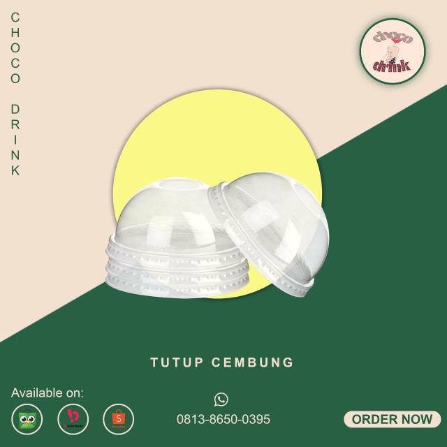 Jual Tutup Cup Cembung Tutup Gelas Plastik 16oz And 22oz Isi 50 Pcs Shopee Indonesia 1937