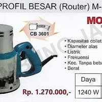 MESIN ROUTER / PROFIL BESAR MODERN M 2810