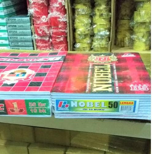 

Update! Buku Tulis Campus 50 Lembar -Boxy - per pack - isi 10 Buku