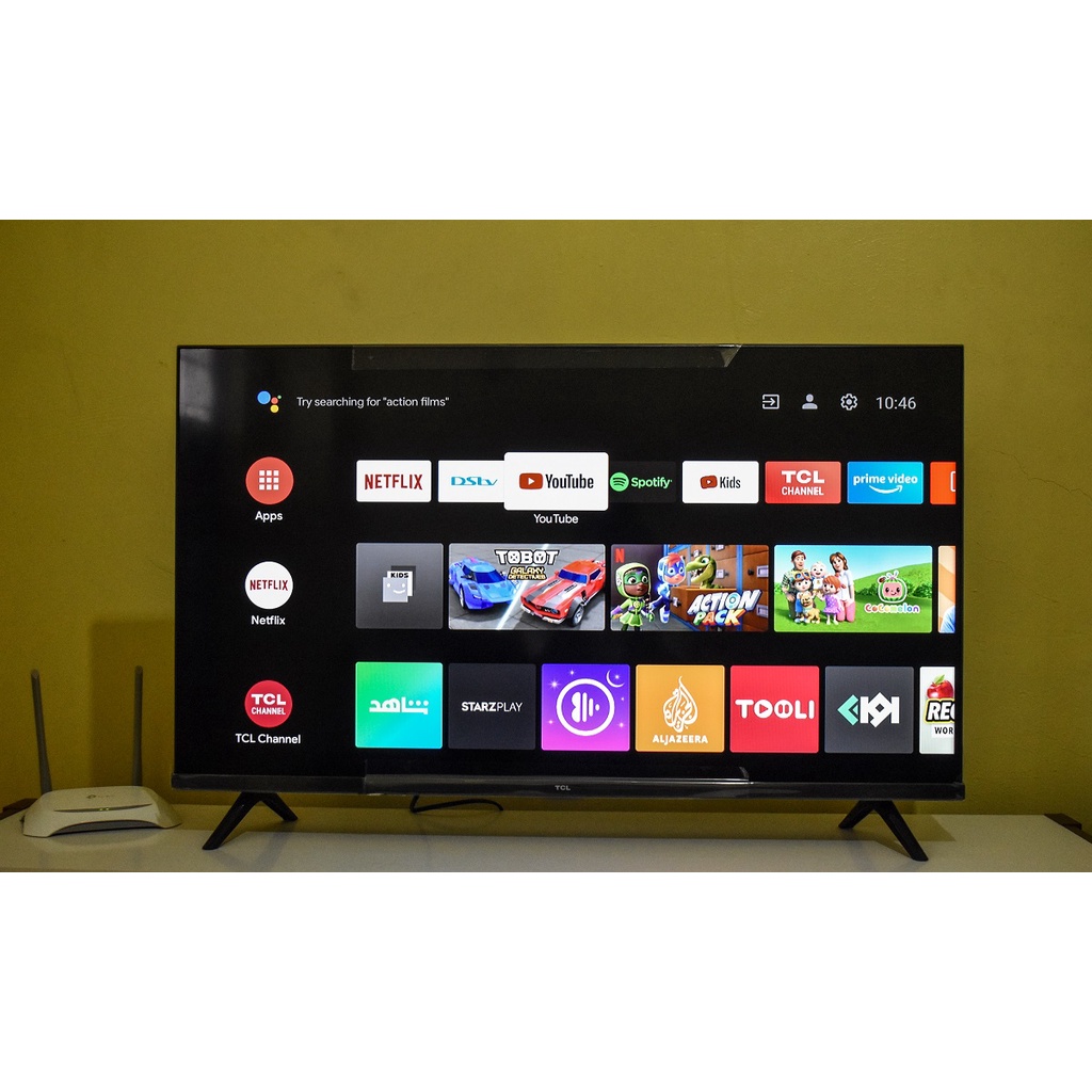 TCL LED Android TV 40" Smart TV Frameless L40S65A 40S65A Digital DVBT2 BATAM