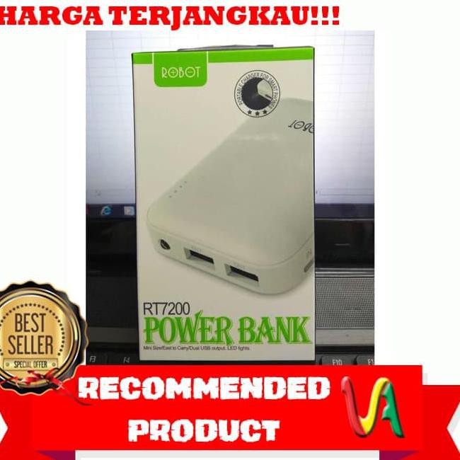 Powerbank/ Powerbank Robot/ Powerbank Xiaomi/ powerbank Original termurah 