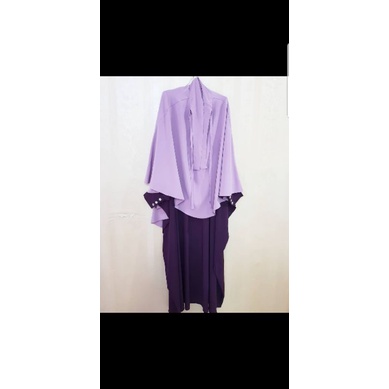 Pre ❤ set gamis+frenchkhimar by Shiraaz