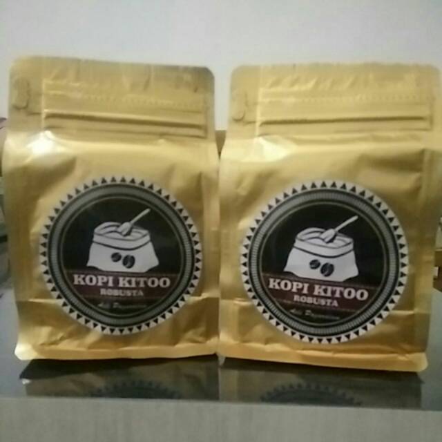 

Kopi bubuk robusta asli pagaralam ( CAP KITOO )