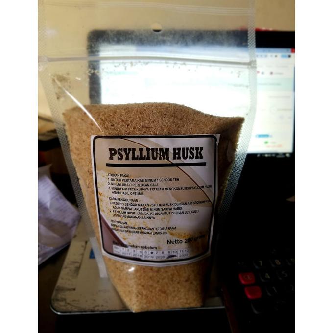 

PROMO jual psylium psyllium husk powder diet serat alami 250 gram MURAH