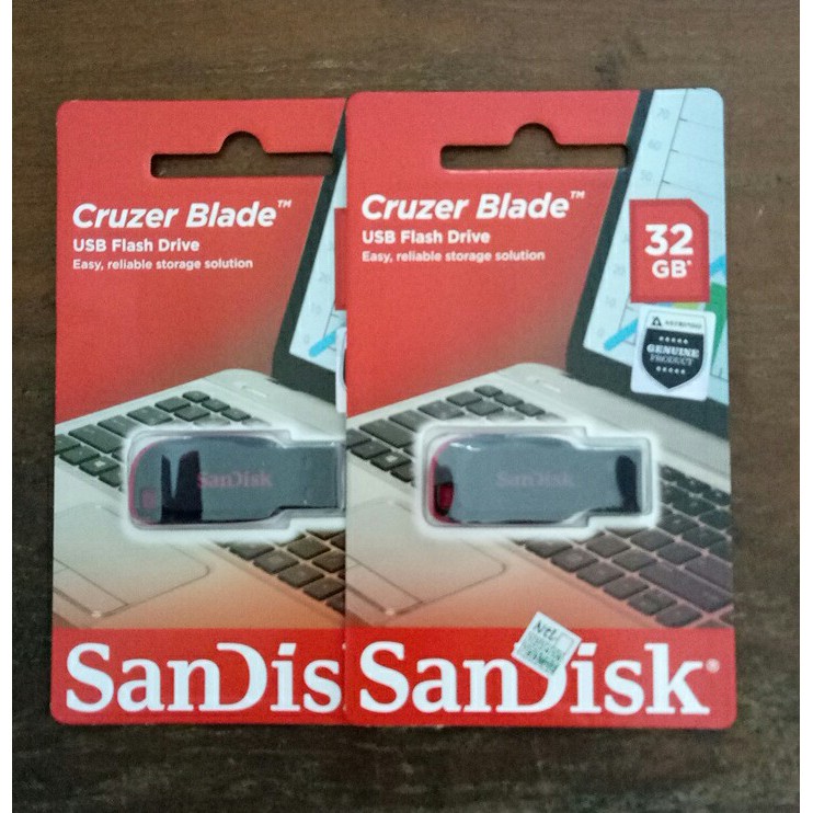 FLASHDISK SANDISK 32 GB / USB FLASH 32GB / SANDISK CRUZER