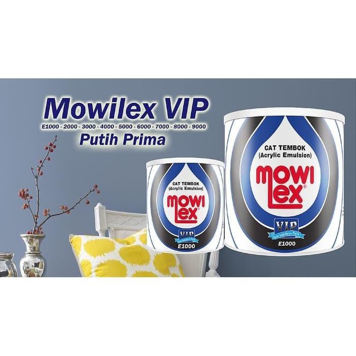 Mowilex Cat Tembok VIP E1000 Putih Prima dan Warna VIP lainya 20ltr