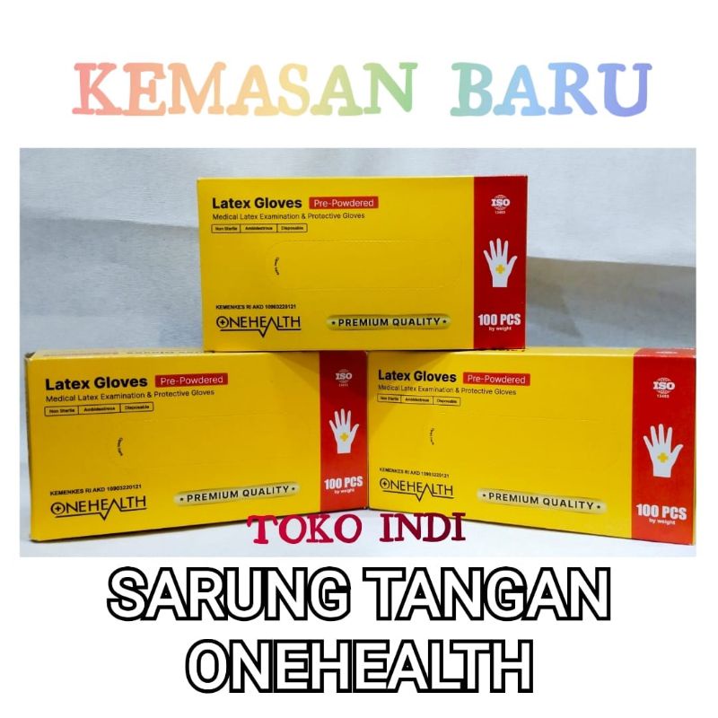 Sarung tangan Onehealth isi 100 pcs